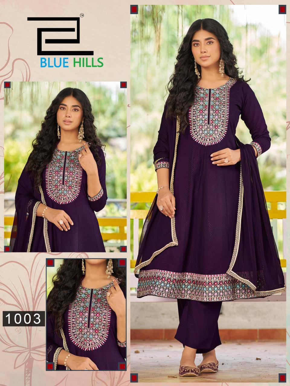 Blue hills mumtaz vol 10 Kurti Manufacturer in Delhi